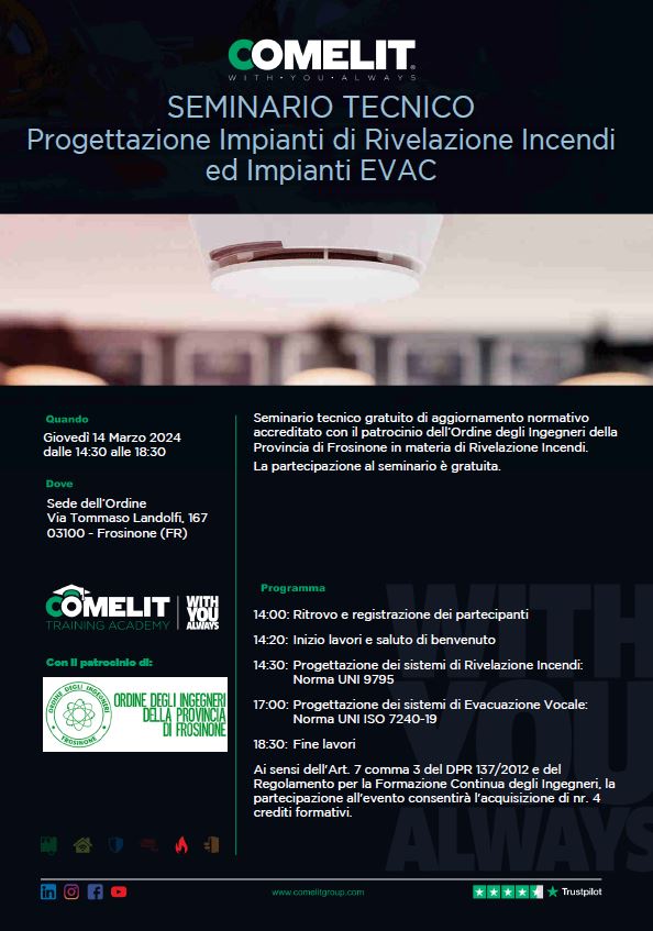 Ordine Degli Ingegneri Della Provincia Di Frosinone Seminario Tecnico Progettazione Impianti